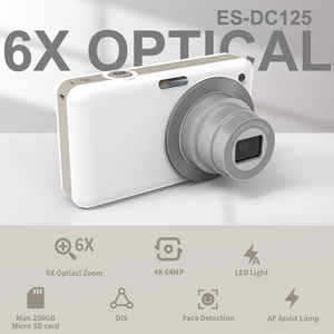Lensa yang dapat ditarik 64 megapiksel 6x Zoom optik kamera Digital perekam Video 4K - Product Image 2