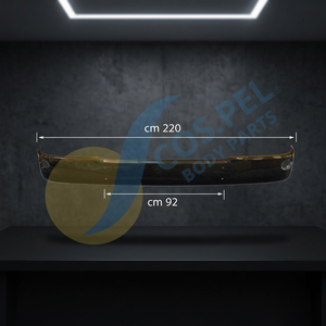 Visera Solar de PMMA de Excelente Calidad para Reemplazo/Reparación para Eurotech Stralis |   AD/AT - Product Image 3