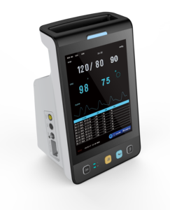 Schermo a colori portatile ultrasottile da <span class=keywords><strong>8</strong></span> pollici TFT <span class=keywords><strong>Monitor</strong></span> paziente con <span class=keywords><strong>Monitor</strong></span> intelligente multiparametrico per uso veterinario - Product Image 3