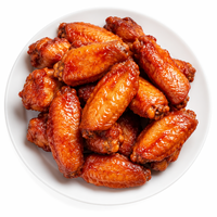 Alitas de Pollo Premium Estilo Orleans - Carne de Pollo Congelada Picante, Pollo Frito y Aperitivos para Fiestas para Exportadores