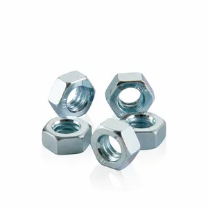 Wholesale DIN934 Hexagon Nuts Carbon Steel And 304 Stainless Steel Zinc Plated Hex Nuts Xinchi China Factory