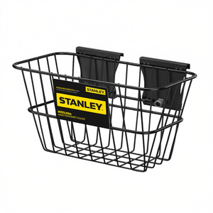 Panier mural Stanley Cestello pour rangement d'outils, en fil métallique noir - Product Image 2