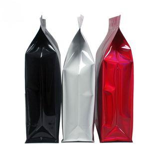 Lianyou HK Moisture Proof Stand up Mylar Black <b>Zip</b> Lock <b>Pouch</b> with Gravure Printing Made in Guangdong - Product Image 1