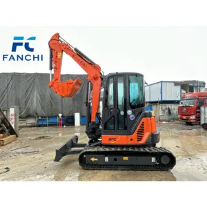 Used Digital Excavator HITACHI Mini Crawler DIgger ZX50U Excavator Reasonable Price Hot Sales