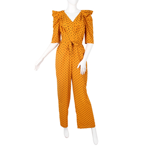De <span class=keywords><strong>monos</strong></span> Hawaiano cinco mangas de cuello en V cintura hueco del árbol de coco de las señoras impresión mono de las mujeres - Product Image 1