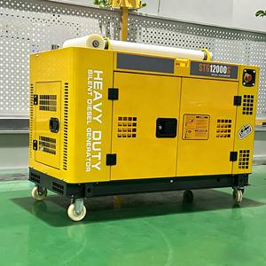 Groupe électrogène diesel portable super silencieux 5kW 1000kW Gamme ATS Alternateur 100% cuivre Certifié CE ISO Utilisation domestique - Product Image 1