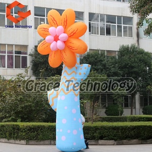 Modèle <span class=keywords><strong>de</strong></span> ballons gonflables personnalisés en forme <span class=keywords><strong>de</strong></span> fleur <span class=keywords><strong>de</strong></span> lotus éclairés par LED pour discothèque - Product Image 5