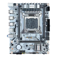 Carte mère JGINYUE X79M-V3 X79M-G ARGB M-ATX LGA2011 compatible avec Xeon E5 V1 V2 DDR3 1333MHz 32GB M.2 NVME SATA