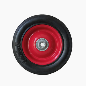 Pièces de rechange de générateur de roues pleines en caoutchouc de <span class=keywords><strong>8</strong></span> pouces, roue de wagon de fret, roues de chariot de réfrigérateur - Product Image 2