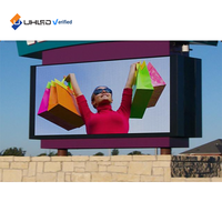 Écran LED grand format P10 UHLED, affichage publicitaire extérieur, IP66, armoire en aluminium intégral, pour panneau d'affichage numérique en bord de route