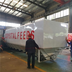 Camión Cisterna Personalizado de 6-45cbm para Grano a Granel, Carrocería de Camión de Transporte de Alimentos, Nuevo Camión de Alimentos para Pollos con Silos - Product Image 5