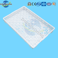 RFQ Plateaux OEM Zhiyuancheng | 40x60cm/60x80cm HDPE blanc pour nouilles/herbes ferme