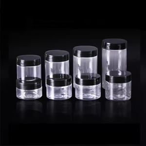 Conteneurs cosmétiques en plastique PET de haute qualité, à large ouverture, avec couvercle en aluminium, 30 ml, 2 oz, 50 ml, 4 oz, 100 ml, 6 oz, 120 ml, 150 ml, 12 oz, 16 oz - Product Image 2