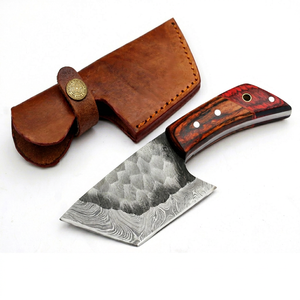Cuchillo de Caza Hecho a Mano con Hoja de Acero Inoxidable y Mango de Madera, con Funda de Cuero, 100% de la Mejor Calidad, Superventas - Product Image 1