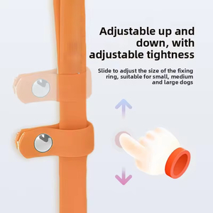 Cuerda de silicona reforzada y engrosada personalizada, resistente al agua y ajustable, para mesa de peluquería canina y baño de perros - Product Image 3