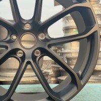 Rines de Aleación 6061-T6 de 19-24 Pulgadas para Autos, Rines de Carreras Monobloque Forjados con 5x112 5x120, Nuevos