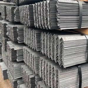 Barres d'angle en acier <span class=keywords><strong>de</strong></span> qualité Q235 conformes à la norme ASTM, tailles personnalisées <span class=keywords><strong>50x50</strong></span>, 20x20x3, 30x30x3, pour la construction, la découpe, le pliage et la soudure - Product Image 1