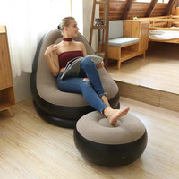 Canapé gonflable de plage, Camping, lit d'amour, chaise de sexe, avec pompe, canapé-lit gonflable