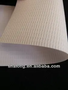 360GSM שאלונג PVC פלקס באנר 500D*300D להדפסה חיצונית חומרי פרסום סיטונאי משטח מבריק עם אור קדמי