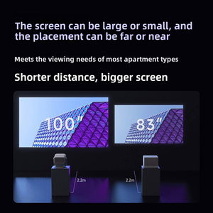 Projecteur laser triple JMGO X5 Max, 4K natif, zoom optique Max 8K, WiFi 7 entièrement automatique, faible latence, projecteurs pour cinéma maison - Product Image 3