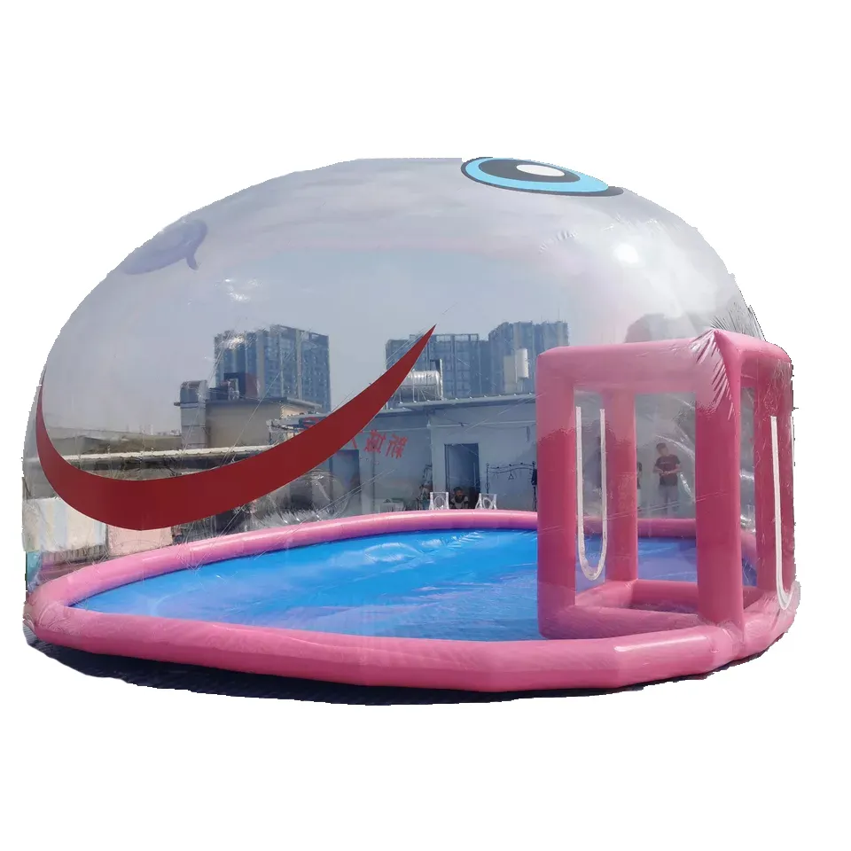 Hot selling outdoor Igloo bubble tent Inflatable transparent Dome clear bubble tent house