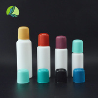 Produits pharmaceutiques 30ml 50ml 60ml 100ml PE éponge colorée applicateur de tête supérieure 24/410 bouteille de Liniment de liquide pour l'usage externe liquide