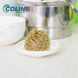 62 Bolas de latón para limpieza, limpiador de puntas de soldador de cobre genuino, raspador de metal para platos y ollas, soldador - Product Image 4