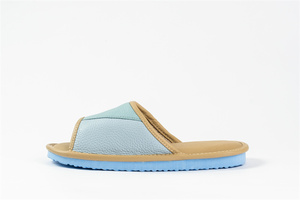 Zapatillas de interior suaves personalizadas para hombre, Zapatillas de casa con punta abierta, fabricantes - Product Image 2