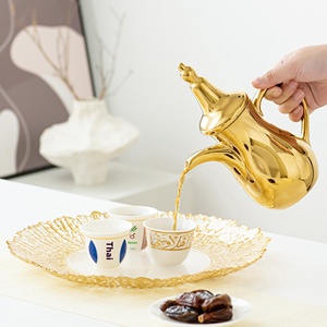 Tại gói fcm Trung Đông fcm Trung Đông xác thực Arabian gốm cà phê nồi ấm đặt ánh sáng hiện đại sang trọng cao cấp bán nóng - Product Image 1