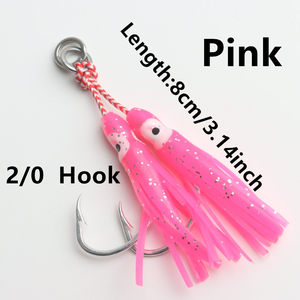 Weihai 80g 100g señuelo de Jigging de paso lento para besugo carpa cruciana doble anzuelo Jig cabeza de plomo para Río lago corriente pesca hundimiento - Product Image 3