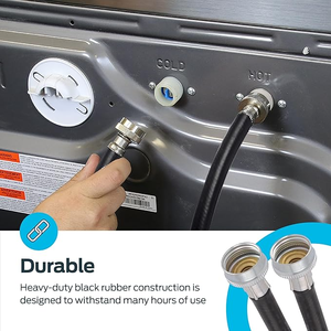 Tuyau d'arrivée d'eau en TPR tressé de type Y pour machine à laver, usage extérieur et hôtelier - Ventes Flash - Product Image 6