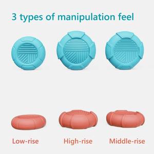 6 uds Thumb Stick Grip Caps Joystick Cover para Nintendo <span class=keywords><strong>Switch</strong></span> 2/ps5/ps4/Xbox accesorios Thumbstick funda de silicona NS2 Joy-Con - Product Image 4