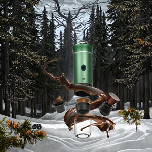 Appareil ménager de cuisine cafetière portable compacte 3 en 1 avec démarrage à un bouton et nettoyage facile <span class=keywords><strong>Promotion</strong></span> de Noël - Product Image 2