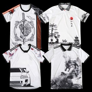 Maillot de football personnalisé haut de gamme, <span class=keywords><strong>version</strong></span> thaïlandaise rétro internationale, édition spéciale, 100% polyester, vêtements de football imprimés en 3D - Product Image 1