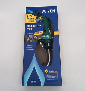 Soplete <span class=keywords><strong>de</strong></span> <span class=keywords><strong>Gas</strong></span> Propano Turbo Max Heat RTM-030 para Soldar y Reparar Tuberías <span class=keywords><strong>de</strong></span> Cobre - Product Image 2