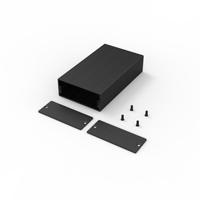 Boîtier de jonction en aluminium DIY 80*58*24mm, boîtier de batterie en aluminium, boîtier de projet électrique personnalisé, boîtier d'amplificateur en aluminium