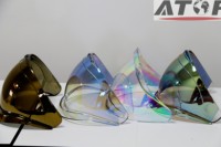 Ligne de production de revêtement optique automatisée par PLC pour verres de lunettes, visières de casques, avec nouveau pistolet à faisceau électrique et pompe à vide