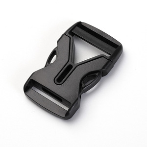 หัวเข็มขัดปรับได้ เส้นผ่านศูนย์กลางภายใน 25 มม. พลาสติก ชนิดห่วงรูปตัว D อุปกรณ์เสริมสายรัดกระเป๋า สีดำล้วน ทนทานต่อการสึกหรอ สปริง 2023 - Product Image 2