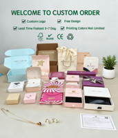 Boîte à bijoux écologique et recyclable Becan Square, emballage cadeau pour boucles d'oreilles, bracelets, colliers, bagues, fermeture à boucle, en papier