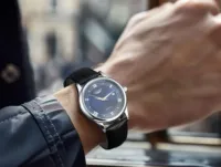 Montre homme automatique LONGLUX, montres mécaniques en gros, simples, polyvalentes, avec date, étanches, mode, bracelet en cuir, cadeau pour homme