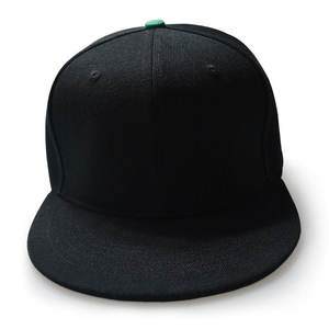 Casquette de baseball unisexe respirante, casquette snapback unie à dos fermé, casquette décontractée à visière plate pour usage quotidien en extérieur - Product Image 1