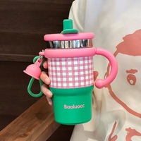 Thermos personnalisé de 30 oz pour enfants, vente en gros, gourde isotherme sous vide à double paroi, gobelet vierge pour sublimation pour enfants