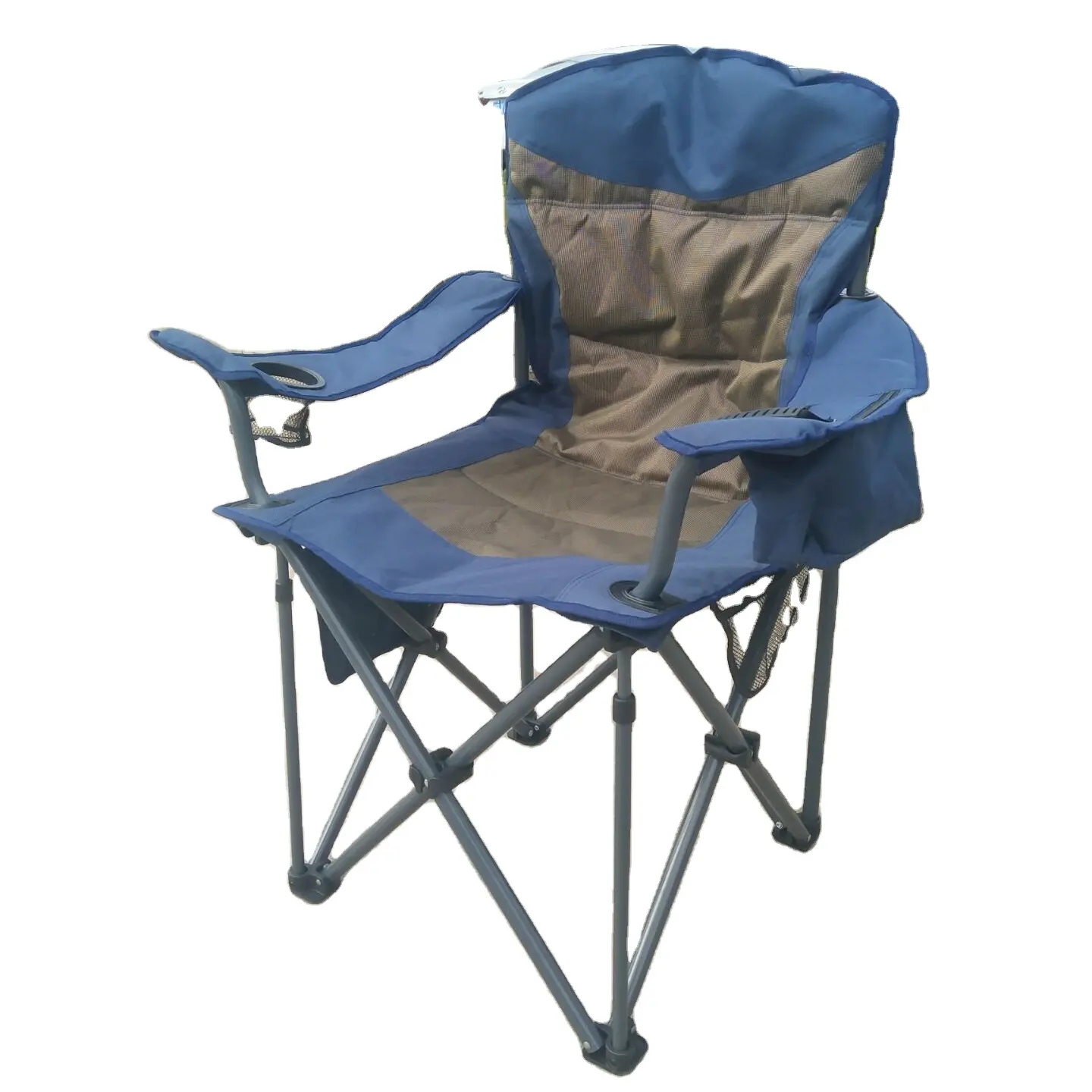 High Quality Outdoor Folding Fishing Camping Chairs with Cooler Bag