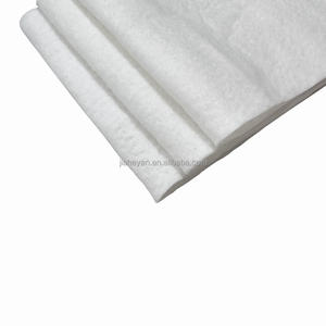सफेद सांस हाइड्रोफिलिक कपास सुई ने गैर-बुना हुआ महसूस पैड मैट सेल्यूलोज विस्कोज़ रेयन फाइबर - Product Image 4
