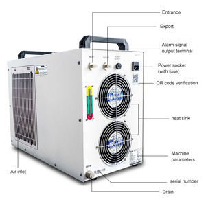 S & A CW5000 110V/220V controlador de temperatura de tubo <span class=keywords><strong>láser</strong></span> Industrial refrigeración de tanque de agua fría para máquinas de soldadura CO2 1064nm - Product Image 4