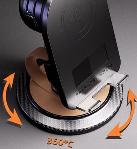 Chất lượng cao 360 ° xoay điện thoại chủ Loa điện thoại di động đứng với bộ sạc không dây và loa - Product Image 3