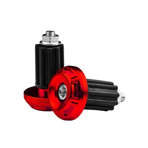 Embouts de guidon de moto haut de gamme, protecteurs anti-chute en alliage d'aluminium léger avec fixation filetée, compatibles avec la plupart des modè<span class=keywords><strong>les</strong></span> - Product Image 2