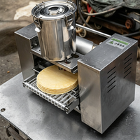 Machine automatique à crêpes / Machine à rouleaux d'œufs croustillants à haute capacité Machine à produire des couches de gâteaux