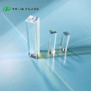 FELIX - Tubo de Luz Óptico de Vidrio UV, Sílice Fundida/IR CaF2/Vidrio BK7, Material 40/20, Pulido, Cono de Luz, Prisma Cónico, Guía de Luz - Product Image 2