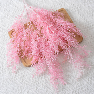 Bouquets de fleurs d'acacia en grain de riz artificiel Valentine Graduation Nouvel An chinois Décoration de fête de mariage à la maison Couleurs pastel - Product Image 3